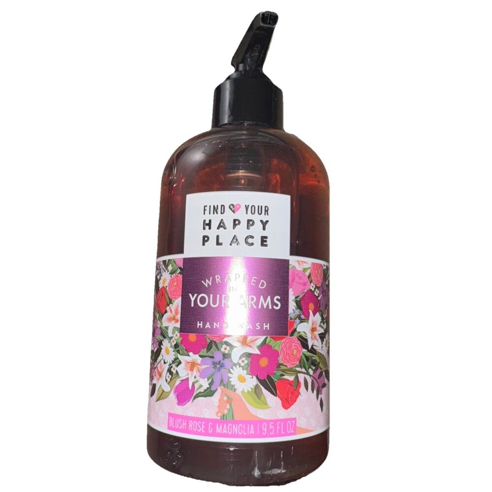 FIND YOUR HAPPY PLACE Wrapped in Your Arms Blush Rose Hand Wash 9.5 OZ